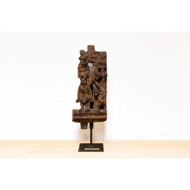 Indian Ancient Indian Temple Parvati Carving For Sale - Image 3 of 10