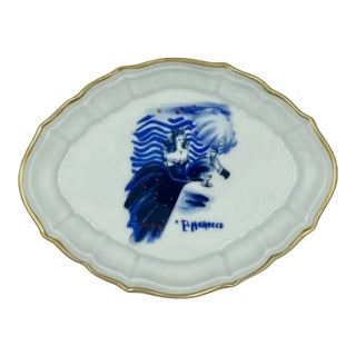 El Morocco Nyc Nightclub Jaro Fabry Porcelain Ashtray Dish For Sale