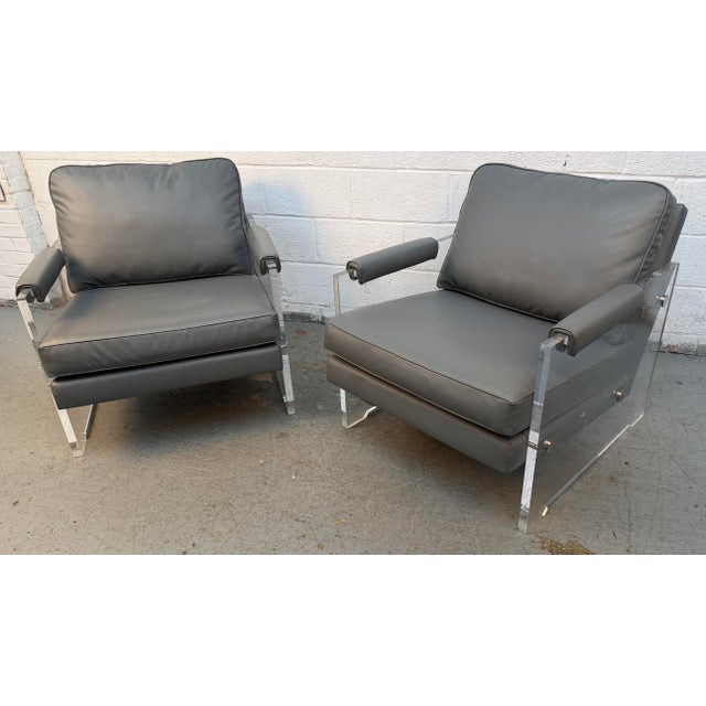 Late 20th Century Mitchell Gold + Bob Williams Kazan Lounge Chairs For Sale In New York - Image 6 of 18
