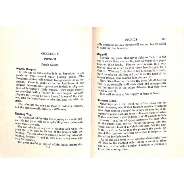 "Getting Together: Fun for Parties of Any Size" 1925 Geister, Edna For Sale - Image 4 of 5