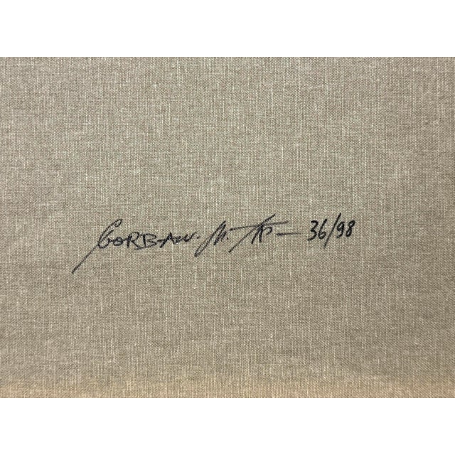 Contemporary Michael Gorban, Pavlova, Hand Signed Giclee on Canvas, Edition of 98, 33 X 24 In. Stretched For Sale - Image 3 of 3