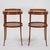 Pair of Mid-Century Italian Satinwood Veneered End Tables For Sale - Image 4 of 18