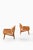 Scandinavian Modern Easy Chairs attributed to Erik Ostermann, 1954, Set of 2 For Sale - Image 6 of 10