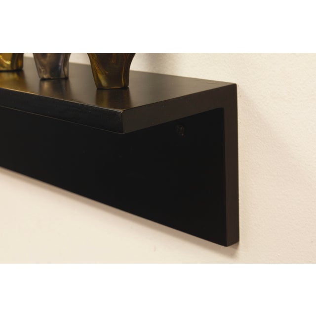 Minimalism Eleven Nude Figures Bronze Wall Sculpture College for Creative Studies Detroit For Sale - Image 3 of 6