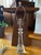 1980s Moderrn Solid Glass Lamp For Sale - Image 4 of 6