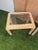 Vintage Palm Beach Style Rattan Waterfall End Tables For Sale - Image 4 of 9