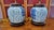 Vintage Chinoiserie Blue & White Double Happiness Ginger Jar Table Lamps - Almost a Pair For Sale In New York - Image 6 of 9
