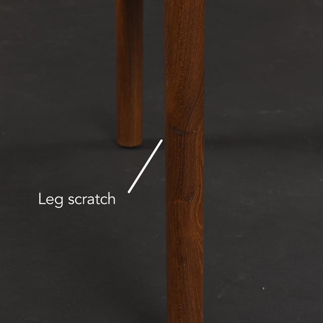 8 Karl Erik Ekselius for j.o. Carlsson Swedish Caned Teak Dining Chairs For Sale - Image 16 of 18