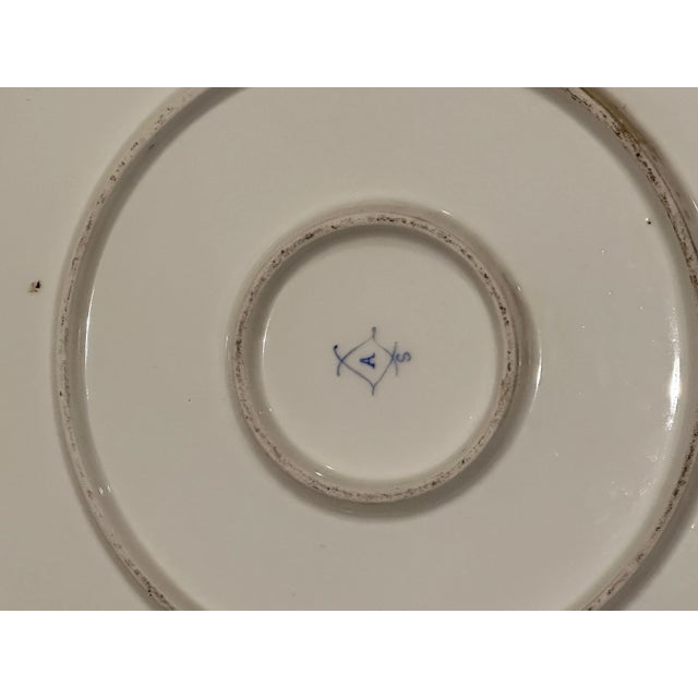 Ceramic Late 19th Century Large Sèvres-style Porcelain Charger For Sale - Image 7 of 7