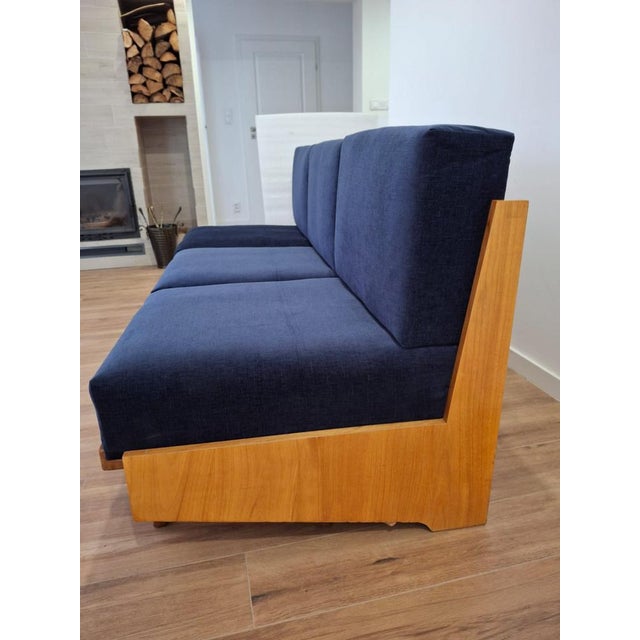 Folding Sofa by Lejkowski Leśniewski, Poland, 1960s For Sale - Image 10 of 16