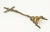 Early 19th Century 18th /19th C. Brass Crucifix Corpus Christi on Tripod Stand For Sale - Image 5 of 12