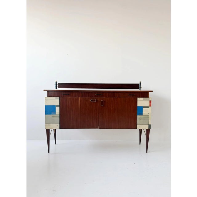 1960s Mid-Century Wooden Sideboard, 1960s For Sale - Image 5 of 5