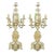 Pair of Bronze 19th Century Candelabras For Sale