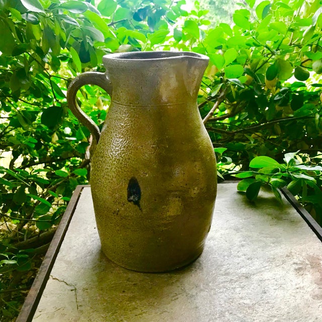 Mid 19th Century Mid 19th Century Southern Pottery Pitcher For Sale - Image 5 of 5