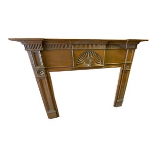 20th Century Handcrafted Federal Mantle Piece For Sale