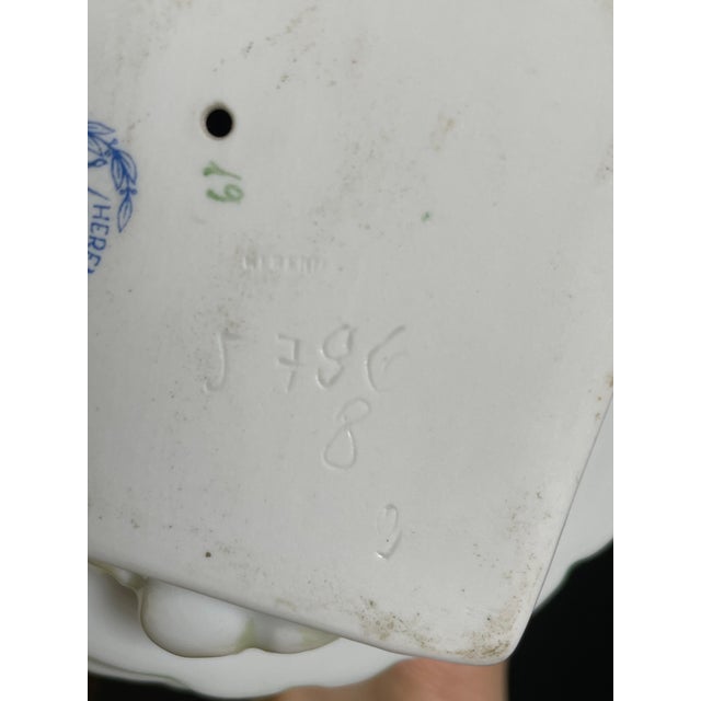 1964 Herend Hungary Porcelain Woman Playing Guitar Figurine For Sale - Image 12 of 12