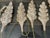 Shabby Chic 6 S Brocade Leaves Tiebacks Curtains Passemanterie For Sale - Image 3 of 5