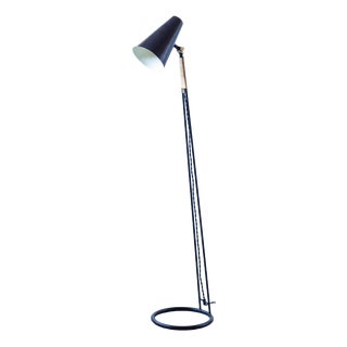 Floor Lamp by Eje Ahlgren for Luco, Sweden, 1950s For Sale