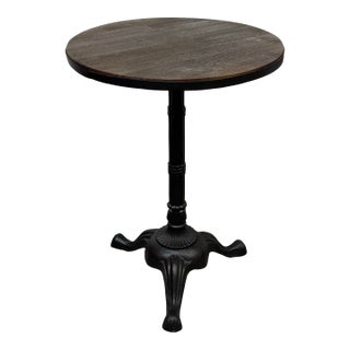 Pottery Barn Rae Wood Accent Table For Sale