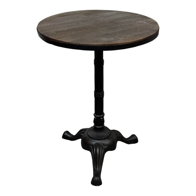 Pottery Barn Rae Wood Accent Table For Sale