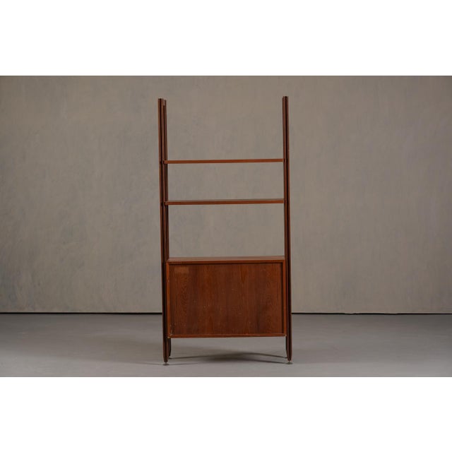 Vintage Italian Teak Wall Unit, 1960s For Sale - Image 6 of 12