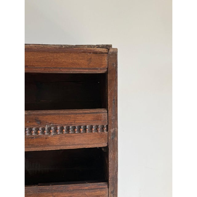 Wood Antique French Kitchen Cupboard/Vaisselier For Sale - Image 7 of 7