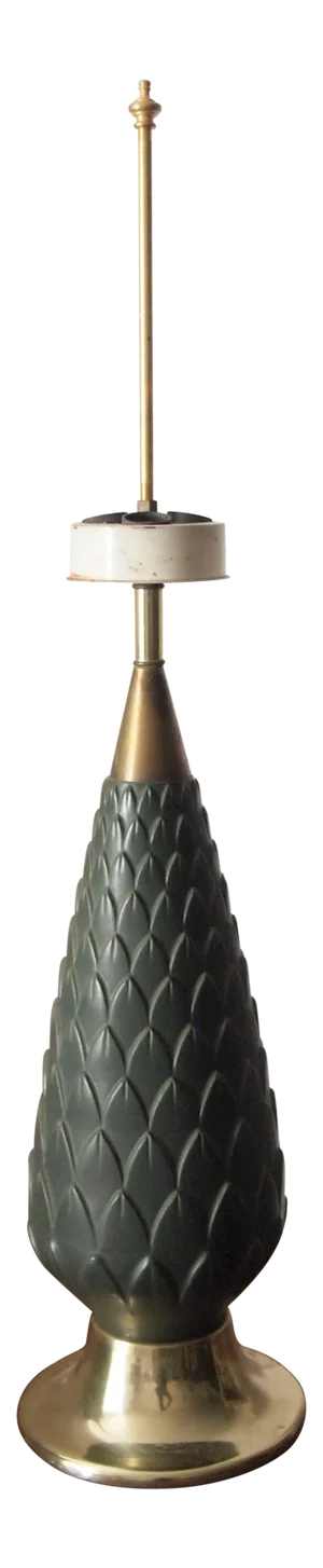 Mid-Century Artichoke Form Lamp