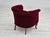 Danish Lounge Chair in Velour & Beech, 1950s For Sale - Image 16 of 18