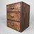 Brown Antique Japanese Wooden Chest of Drawers, 1890s For Sale - Image 8 of 15