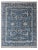 Blue Oushak Hand-Knotted Wool Blue Rug - 6'x9' For Sale - Image 8 of 8