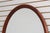 Traditional Henkel Harris Cherry Oval Wall Mirror For Sale - Image 3 of 12