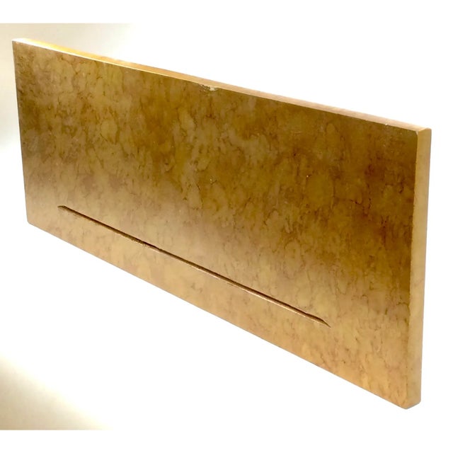 Gold Painted Traditional Wall Mounted Shelf For Sale - Image 10 of 11