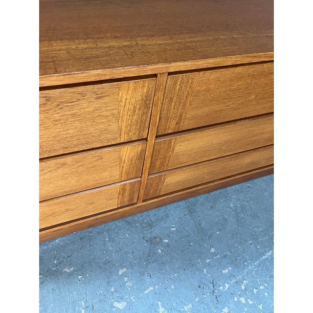 Midcentury Danish Modern Sideboard Credenza. Circa 1980s For Sale - Image 13 of 18
