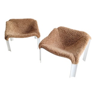 Vintage F300 Lounge Chairs by Pierre Paulin for Artifort, 1960s, Set of 2 For Sale