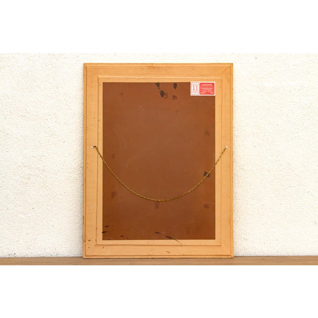 Wood Mid-20th Century Celestial Thai Painting For Sale - Image 7 of 8