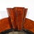 Glass Mid-Century Tessellated Lacquered Goatskin Arched Mirror Signed Karl Springer For Sale - Image 7 of 10