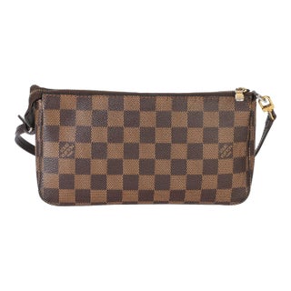 Damier Ebene Canvas Pochette Accessoires NM For Sale