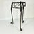 Brutalist Late 20th C Vintage Brutalist Metal Plant Stand For Sale - Image 3 of 11