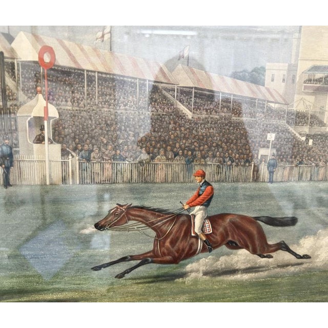 19th Century Pair of Hand-Colored Henry Alken 19th Century Racing Etchings For Sale - Image 5 of 18