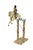 Blue Vintage Folk Art Kinetic Balance Sculpture of Soldier Riding Horse For Sale - Image 8 of 9