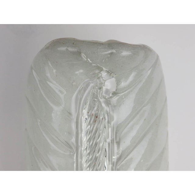 Glass Wall Sconces attributed to Andrea Arbus for Veronese, 1960s, Set of 2 For Sale - Image 9 of 15