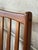 Teak Slat Back Dining Chairs Set of 6 in Black Upholstery Danish Mid-Century Modern 1970s For Sale - Image 10 of 12