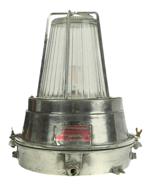 Vintage Chrome-Plated Metal Boat Wall Light