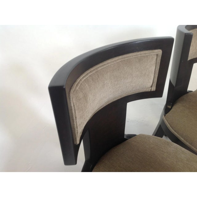 Modern Klismos Style Dining Chairs - Set of 6 For Sale In San Diego - Image 6 of 9