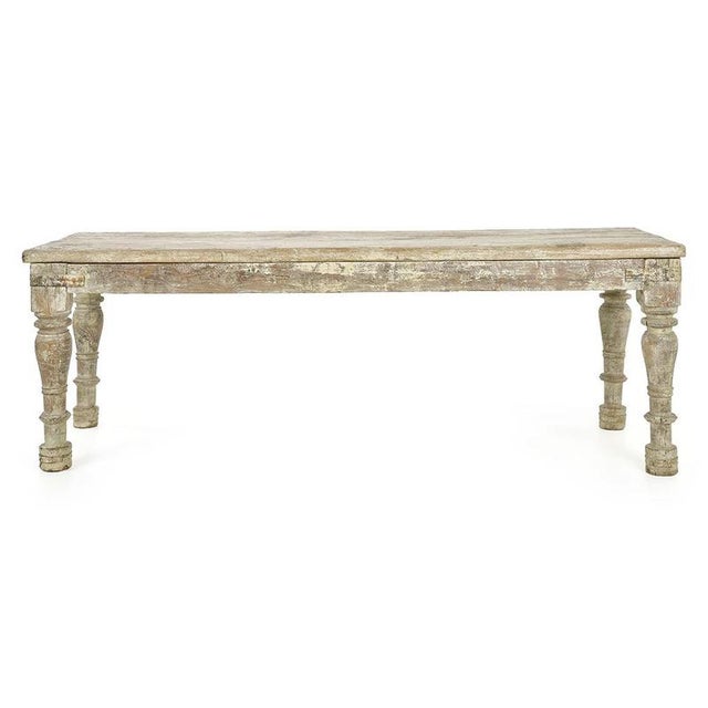 Wood Antique Wooden Coffee Table For Sale - Image 7 of 7