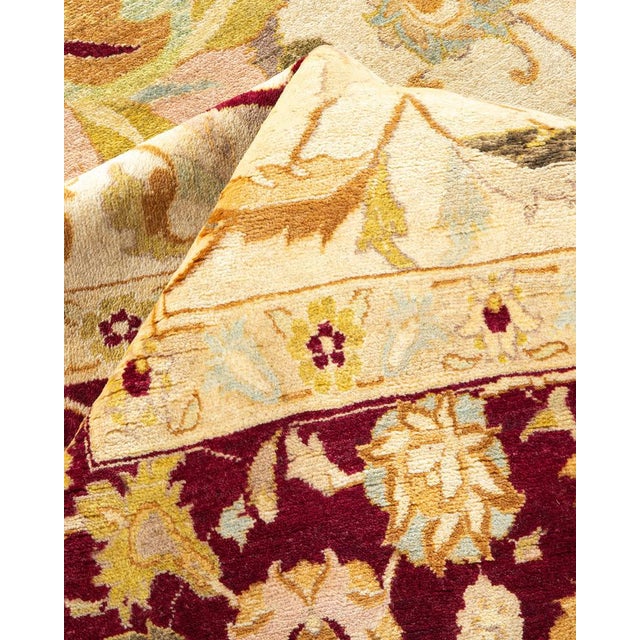 Textile Mogul Collection Hand-Knotted Area Rug - Ivory 7' 10" x 10' 5" For Sale - Image 7 of 9