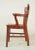 Mid 20th Century Vintage Slat Back Wooden Bankers Chairs- Set of 3 For Sale - Image 9 of 12
