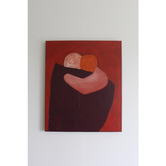 Bodasca, Here with You Red Version, 2026, Acrylic on Canvas For Sale - Image 11 of 11