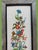Green Vintage Textile Framed Wall Art Jacobean Panel Duo Crewel Embroidery Butterfly Bluebird For Sale - Image 8 of 12