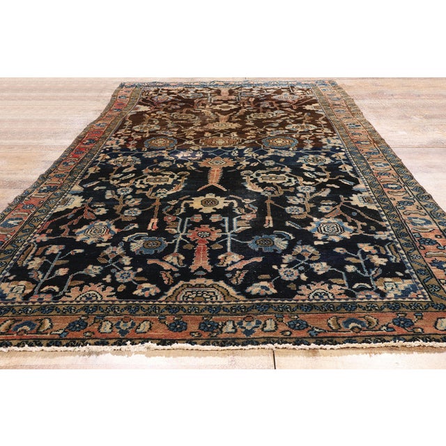 Late 19th Century Persian Malayer Rug, 5’02 X 11’00 For Sale - Image 9 of 10
